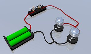 3D simple circuit model