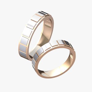 3D wedding ring 47