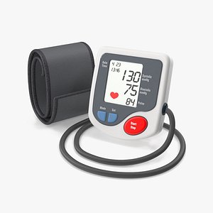 Blood Pressure Monitor 3D