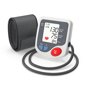 Blood Pressure Monitor 3D