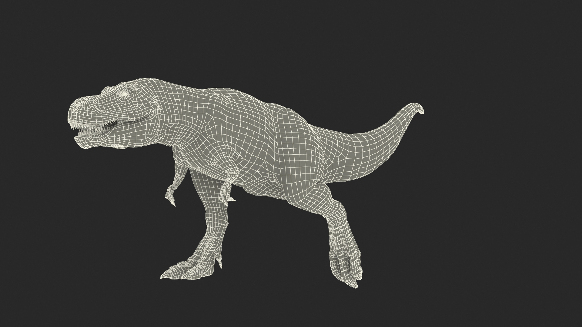 T Rex Running Animated Rigged for Cinema 4D 3D model - TurboSquid 2111094