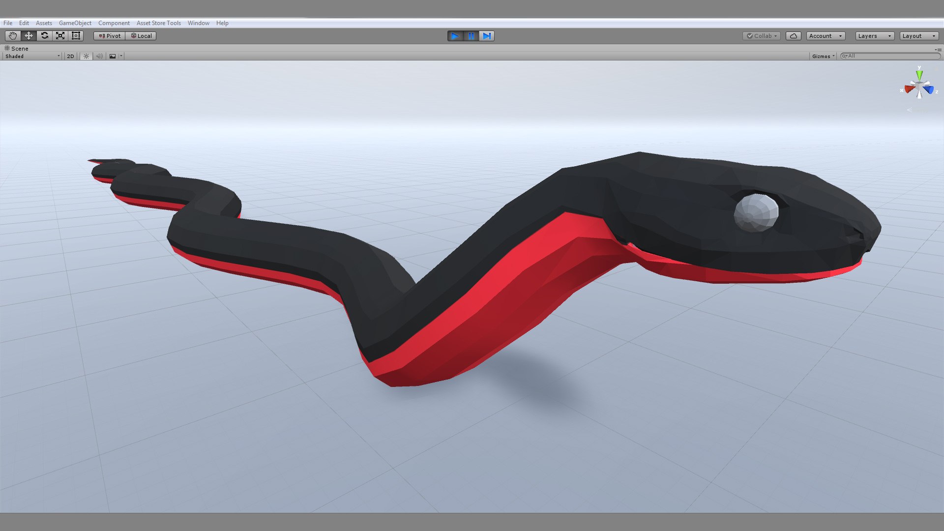 Red Bellied Black Snake 3D Model on Vimeo