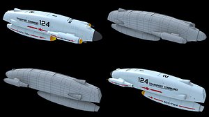 liner starfleet 3D model