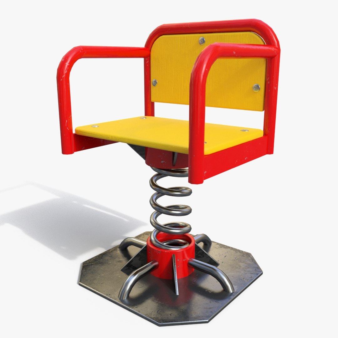 3d model spring swing