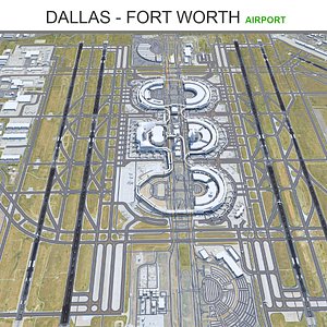 3D Dallas - Fort Worth Airport