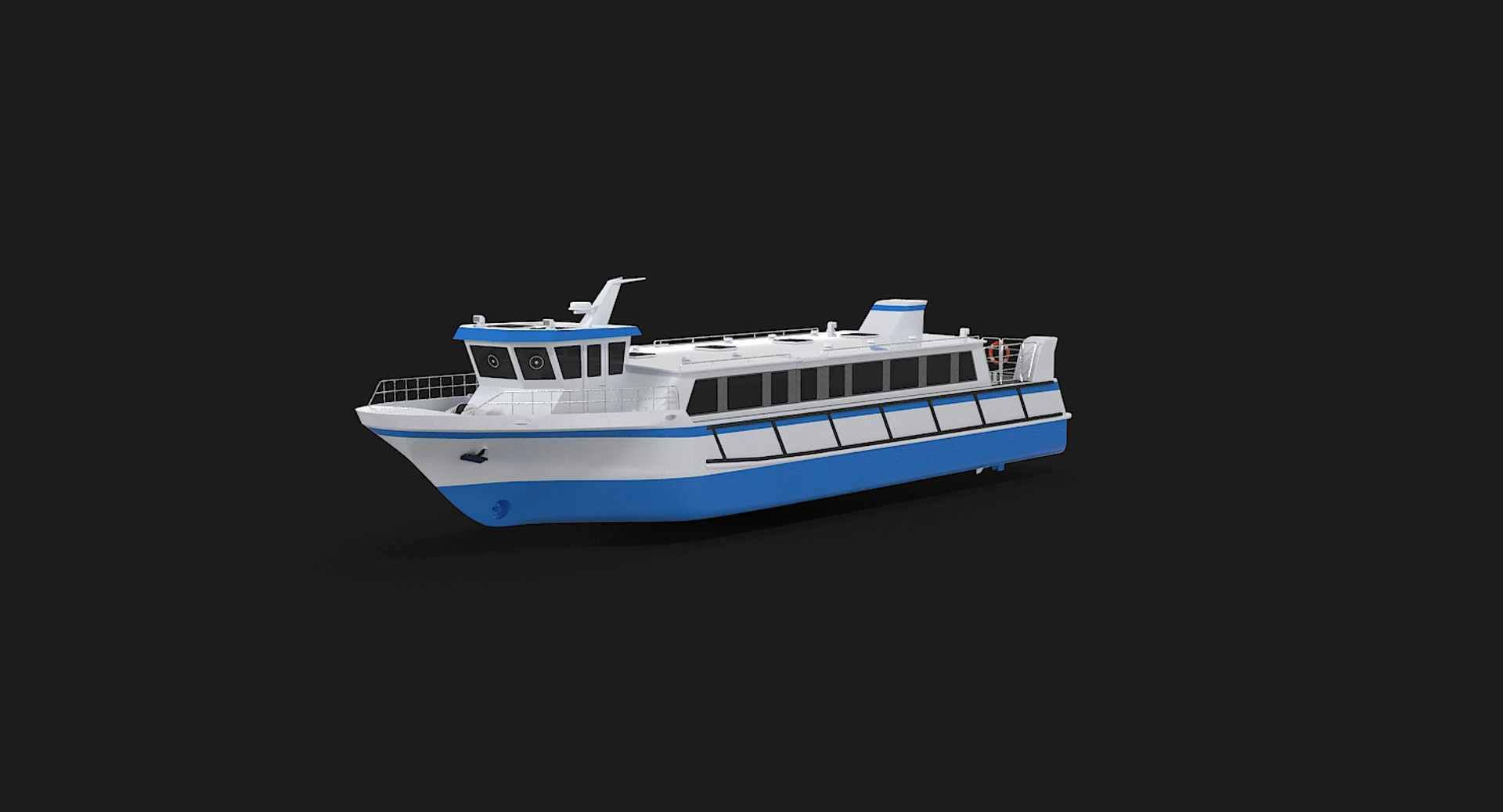 3d Model Water Taxi