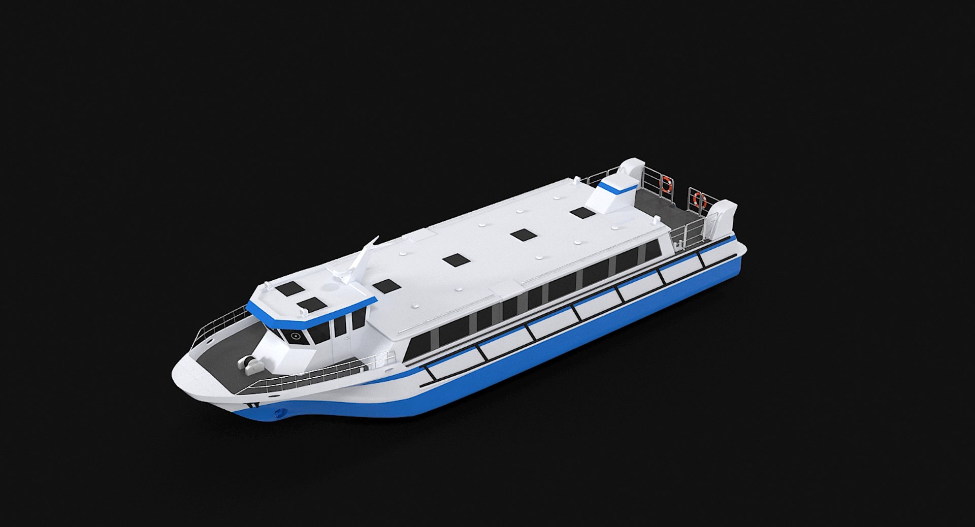 3d Model Water Taxi