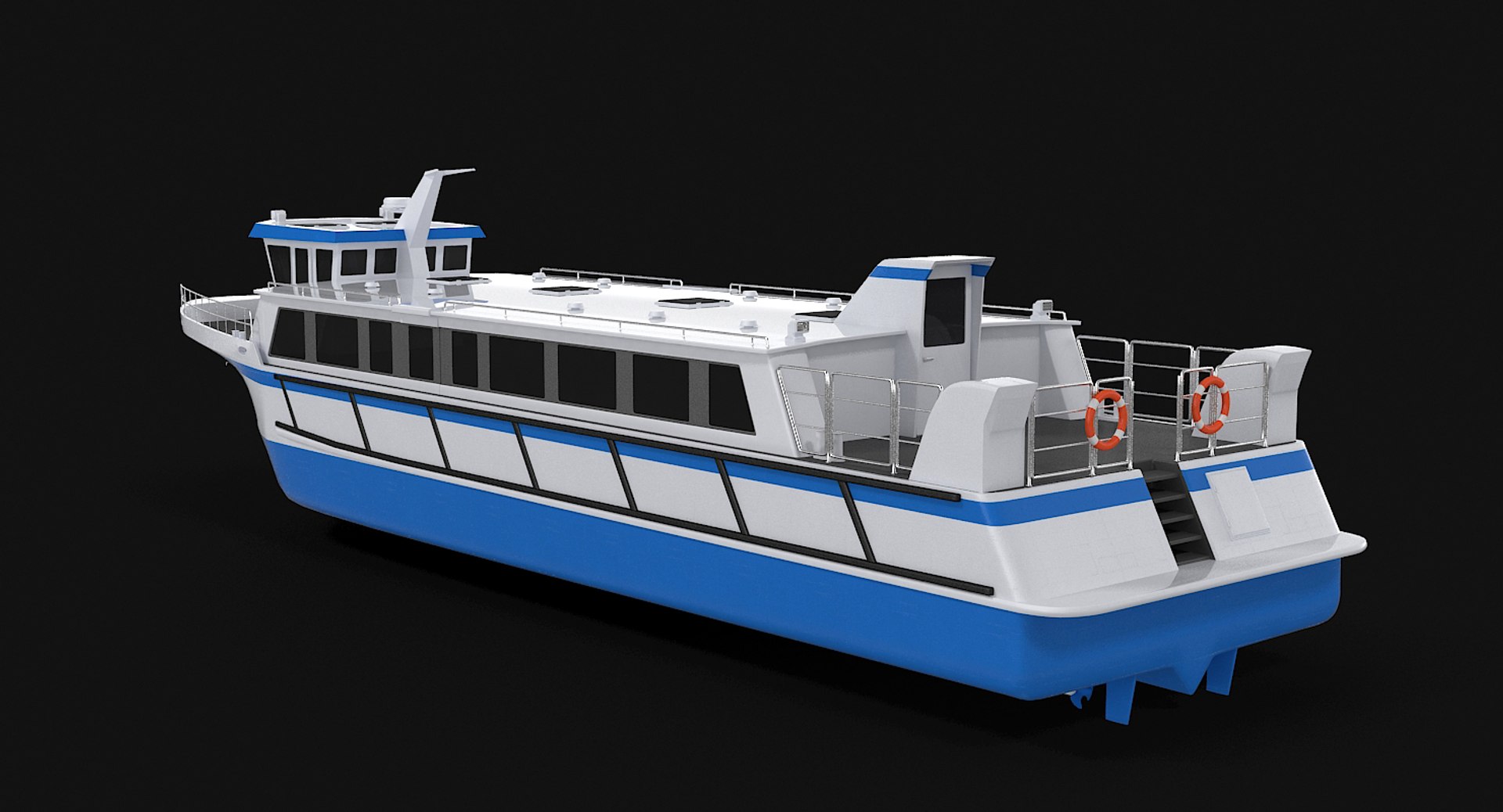 3d Model Water Taxi
