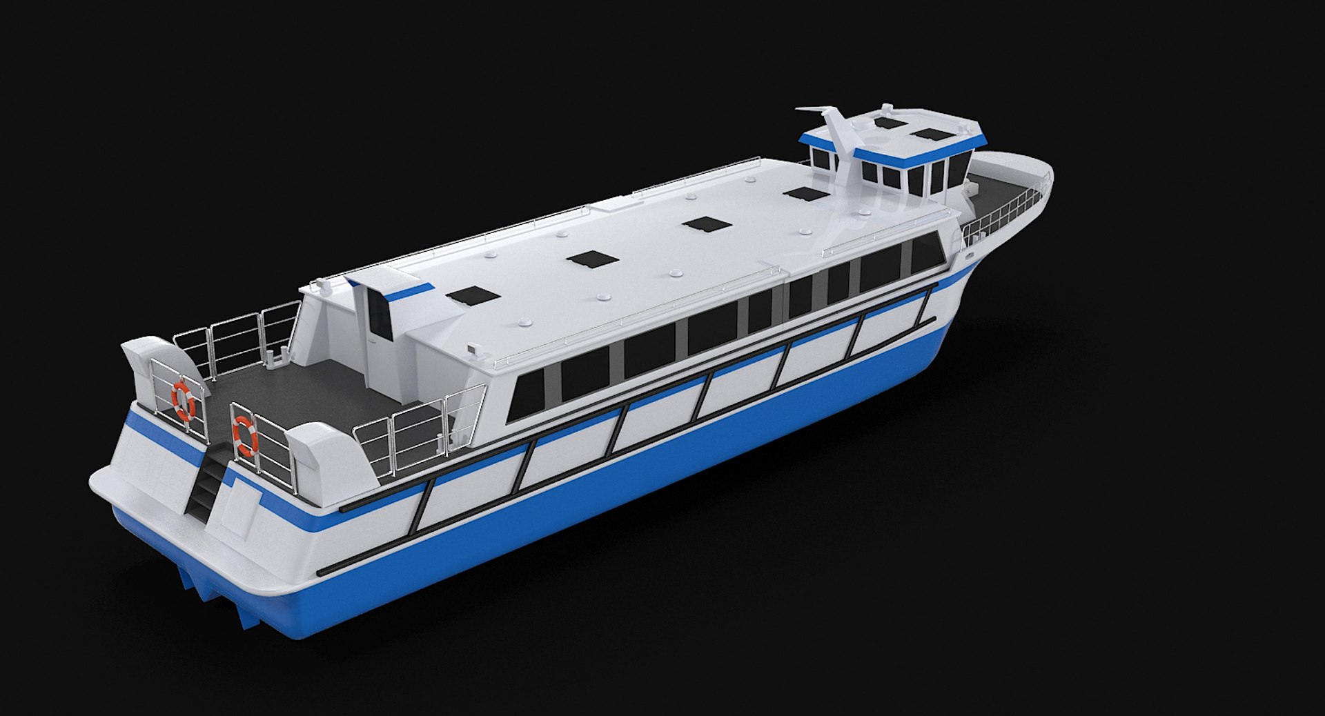 3d Model Water Taxi