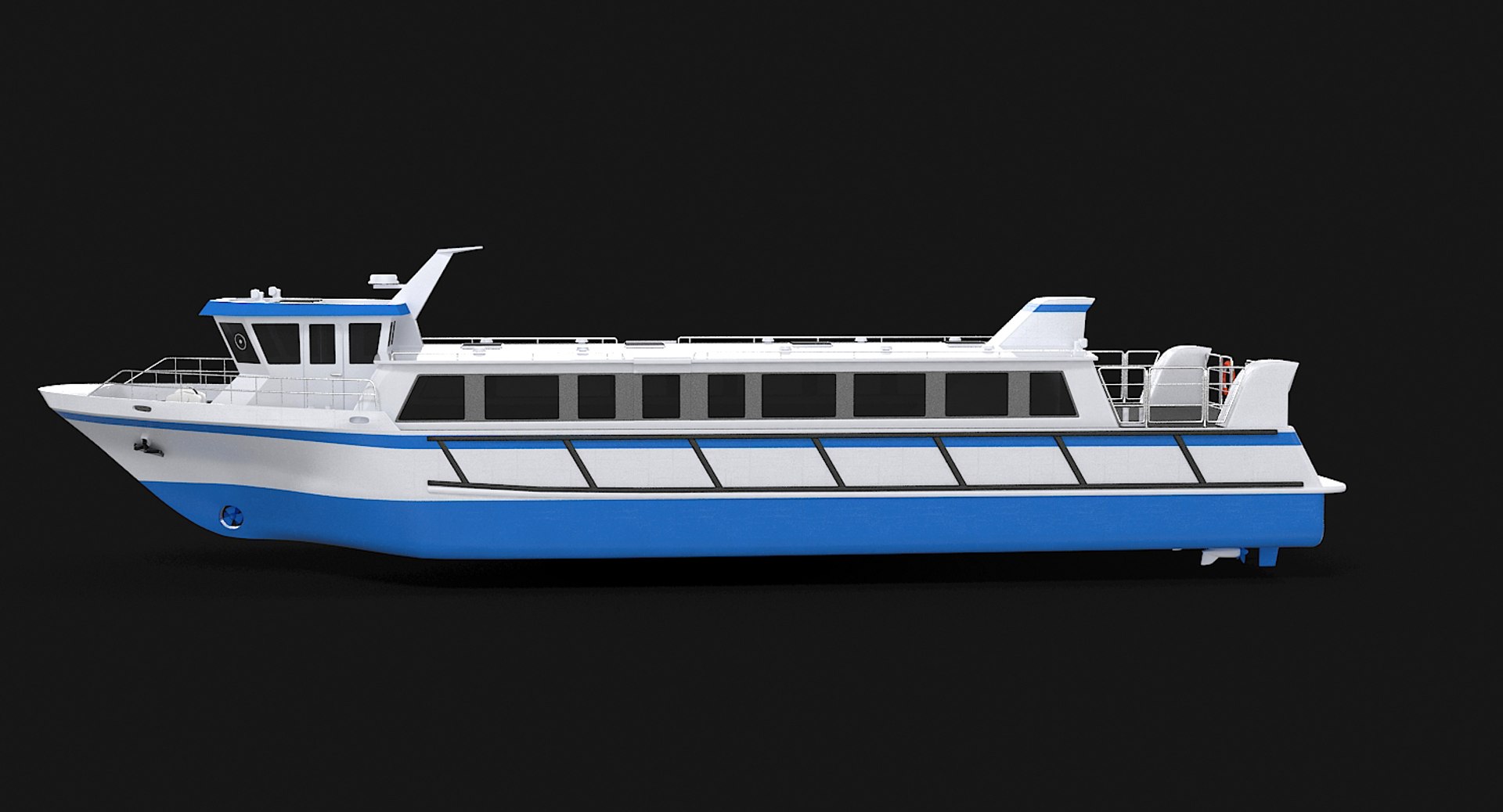 3d Model Water Taxi