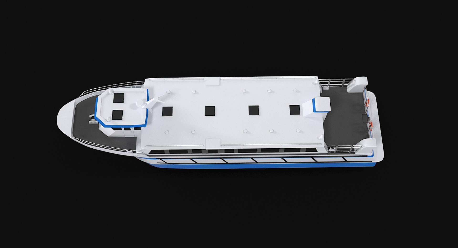 3d Model Water Taxi