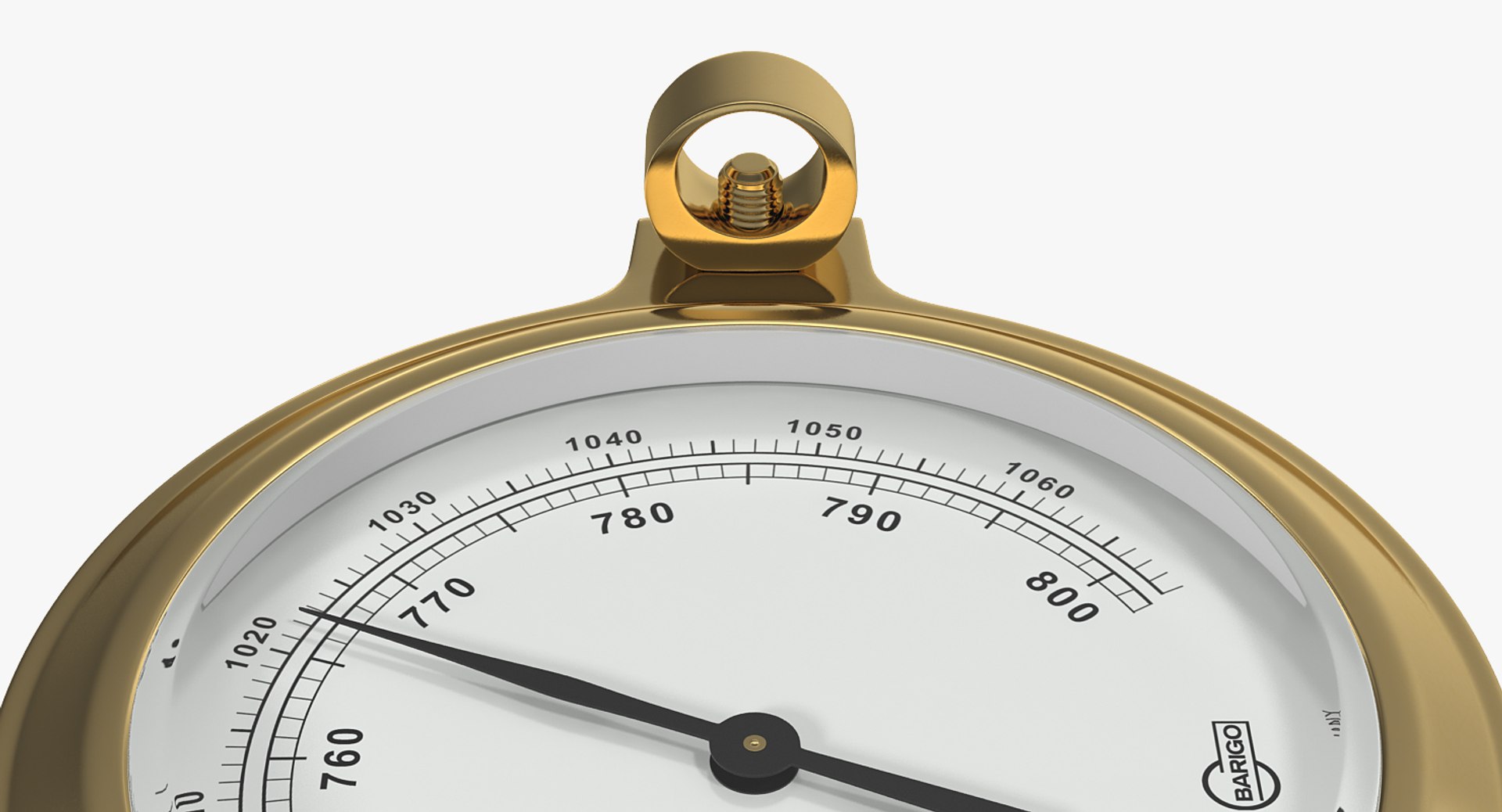 3D ships weather station barometer model - TurboSquid 1289085