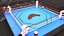 3D model boxing stadiums
