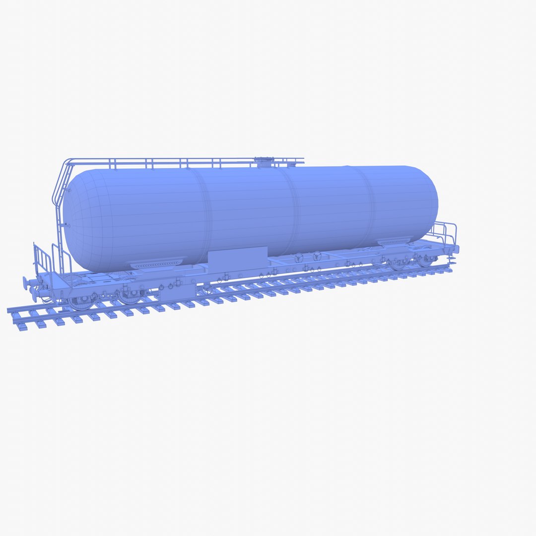 3D CFR Tanker Rail Car V4 - TurboSquid 2225622