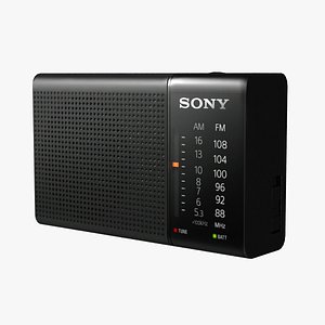 3D Portable Radio model