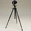 photo big camera tripod 3d model