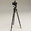 photo big camera tripod 3d model