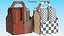 3D Four Pack Holder Carrier with Aluminum Cans
