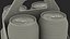 3D Four Pack Holder Carrier with Aluminum Cans