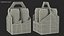 3D Four Pack Holder Carrier with Aluminum Cans