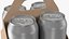 3D Four Pack Holder Carrier with Aluminum Cans