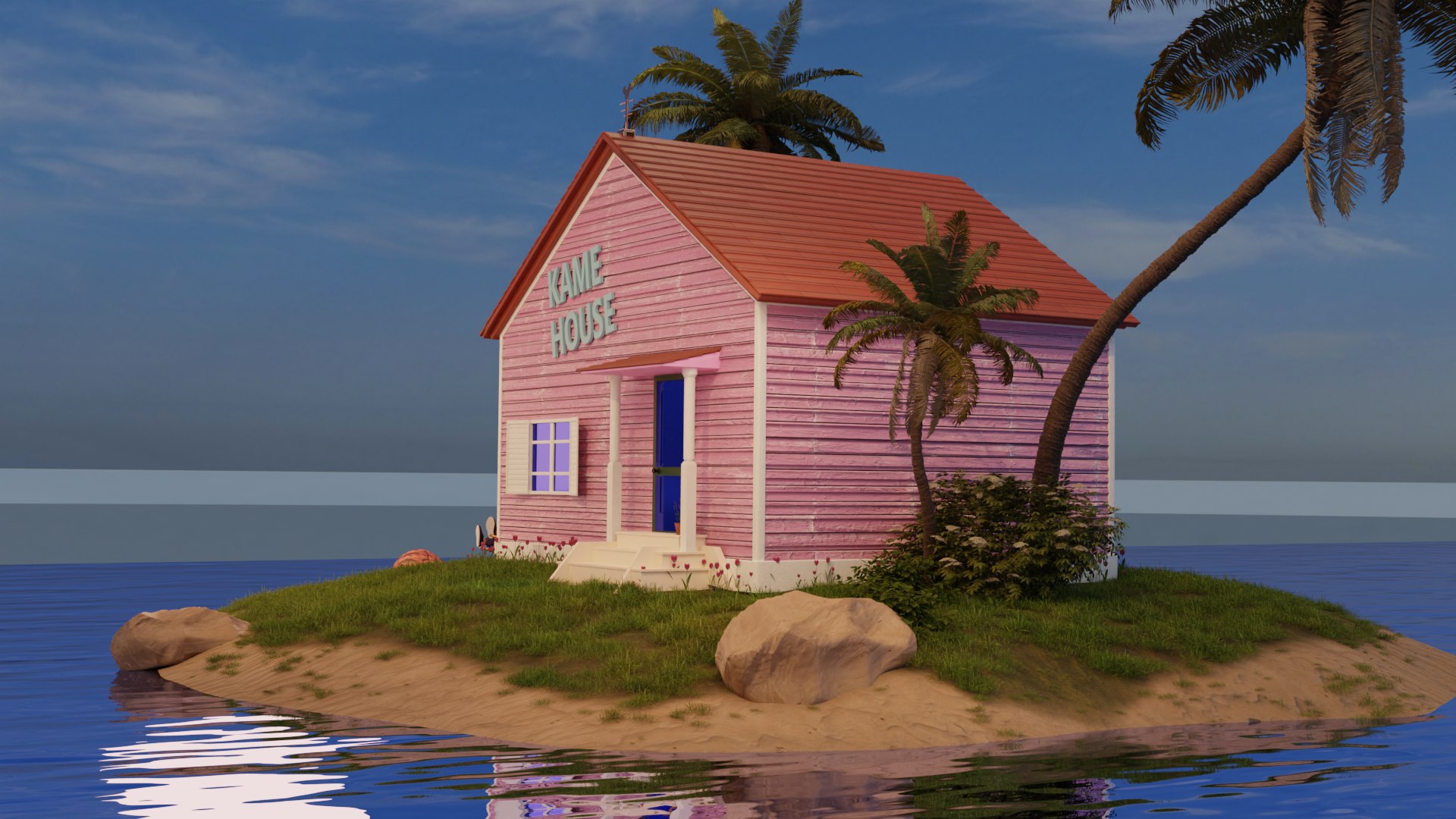 Realistic Kame House 3D GAME READY 3D Model - TurboSquid 1809779