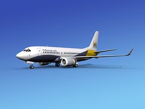 3d boeing 737-700 737 737-700er model