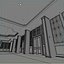 hotel ballroom 3d model
