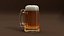 Jarra de vidrio de cerveza