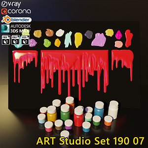 Artist Studio Goache  Smudges Set 190 07