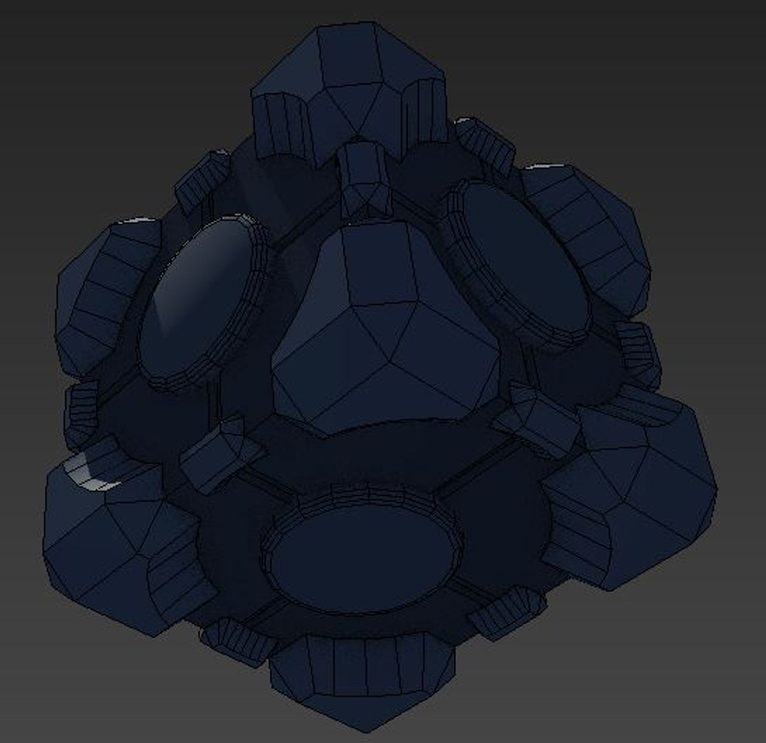 Free Max Mode Companion Cube Portal