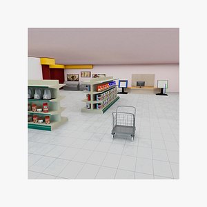 Shopping store 3D
