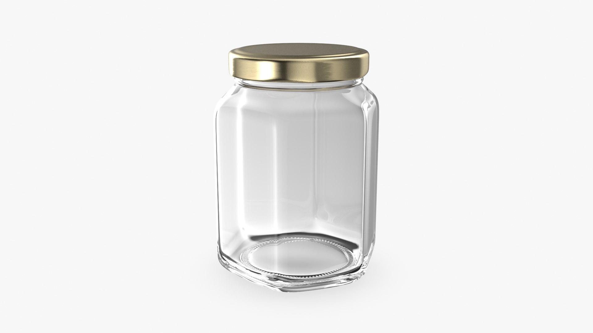 Hexagonal Glass Jar 3D model https://p.turbosquid.com/ts-thumb/t5/ohC2Se/it/glassjarhex_b0016/jpg/1713346831/1920x1080/fit_q87/eabe4fc70f7f7bf91358992d8f0bba76b3eec70a/glassjarhex_b0016.jpg
