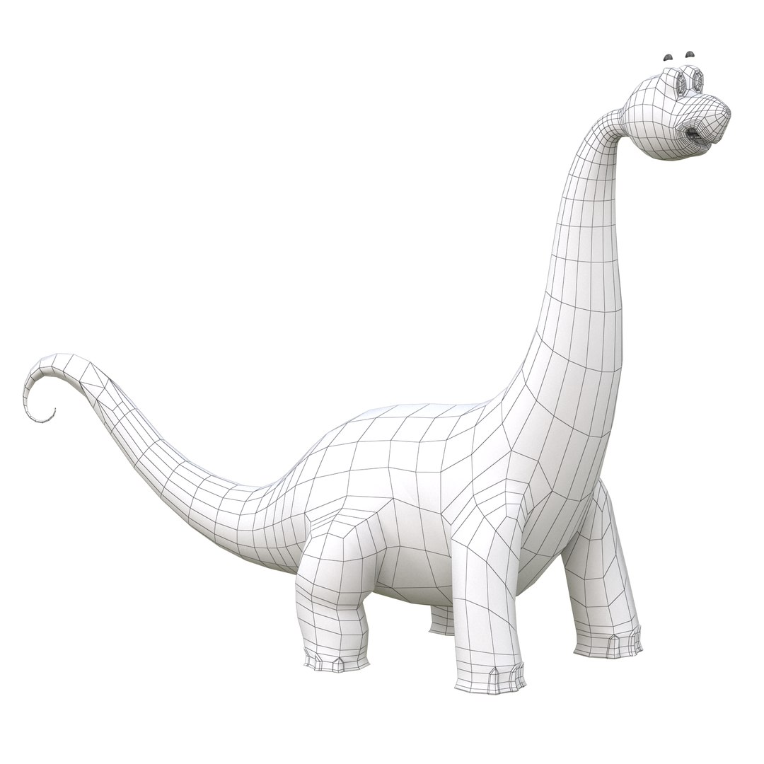 Diplodocus dinosaur 3D model - TurboSquid 1283104