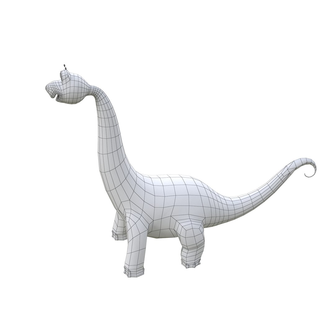 Diplodocus dinosaur 3D model - TurboSquid 1283104