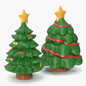 christmas tree figurines 5 3D model