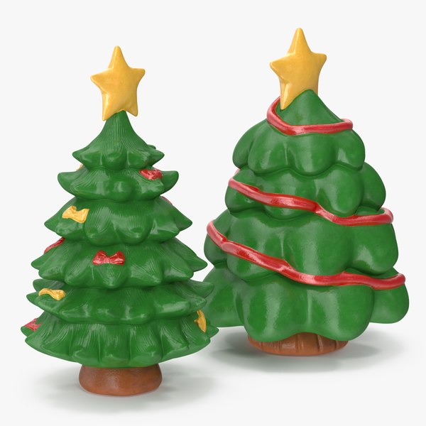 christmas tree figurines 5 3D model