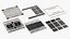 Futuristisches Bodenplatten-Set