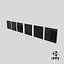 Futuristisches Bodenplatten-Set