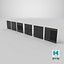 Futuristisches Bodenplatten-Set