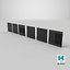 Futuristisches Bodenplatten-Set