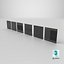 Futuristisches Bodenplatten-Set