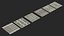Futuristisches Bodenplatten-Set