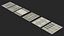 Futuristisches Bodenplatten-Set