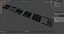 Futuristisches Bodenplatten-Set