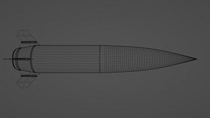 3D MLRS HIMARS Artillery Rockets And Missiles Pack model