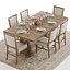 Hooker Geo Trestle and Stol Upholstered