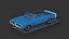 3D Dodge Charger RT 1969 model