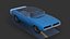 3D Dodge Charger RT 1969 model