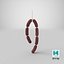 Sausages On Hook 02 3D Model